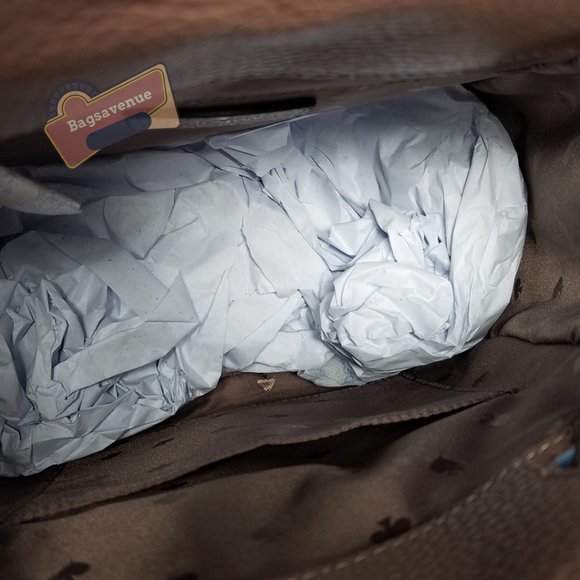 Leila Backpack Colorblock Baltic Sea Kate Spade Blue And Tan - Picture 2 of 11